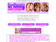 Tablet Screenshot of britneylightspeed.com